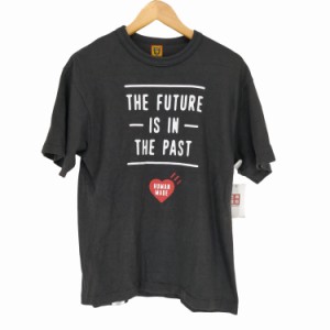 HUMAN MADE(ヒューマンメイド) 24SS GRAPHIC T-SHIRT #03 THE FUTURE IS IN THE PAST フロントロゴ 半袖Tシャツ メンズ JPN：M 【中古】