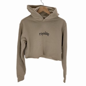 RIPNDIP(リップンディプ) LOS FELIZ CROPPED HOODIE レディース JPN：S 【中古】【ブランド古着バズストア】