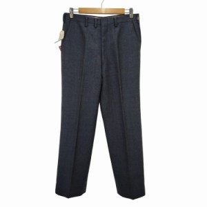 DAKS(ダックス) 1タック ウール ストレート スラックス NEW WOOL メンズ  85【中古】【ブランド古着バズストア】