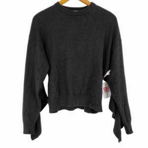 CLANE(クラネ) BACK FRILL KNIT TOPS  レディース JPN：1 【中古】【ブランド古着バズストア】