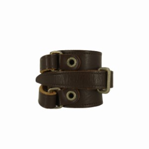 AFFA(エーエフエフエー) 1999 LEATHER WRIST BAND レザー リストバンド バングル ブレスレット メンズ 表記無 【中古】【ブランド古着バ