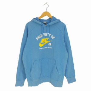 NIKE(ナイキ) 00s ロゴプリント プルオーバーパーカー メンズ import：XL 【中古】【ブランド古着バズストア】