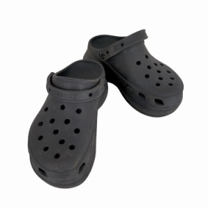 crocs(クロックス) CRUSH CLOG 厚底サンダル レディース  W5【中古】【ブランド古着バズストア】