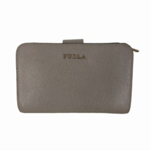 FURLA(フルラ) メタルロゴ 二つ折り財布 レディース 表記無 【中古】【ブランド古着バズストア】