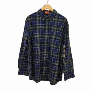 ST.JOHNS BAY(セントジョンズベイ) マドラスチェック長袖シャツ  メンズ JPN：XL 【中古】【ブランド古着バズストア】