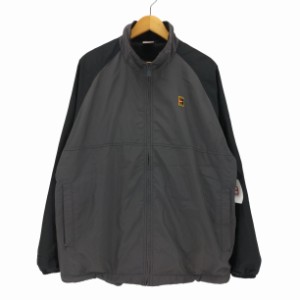 NIKE(ナイキ) 90S 銀タグ テニスコートロゴ 裏地 フリース ラグラン スリーブ ジップアップ ジャケット メンズ import：XL 【中古】【ブ