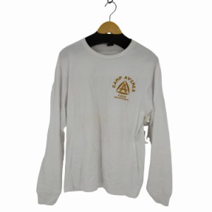 AVIREX(アヴィレックス) LS ピンナップガール ロング Tシャツ メンズ  L【中古】【ブランド古着バズストア】