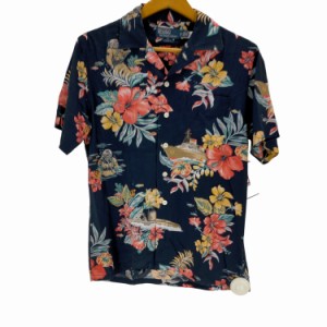 Polo by RALPH LAUREN(ポロバイラルフローレン)  Classic Fit Tropical Floral Camp Shirt メンズ JPN：XS 【中古】【ブランド古着バズス