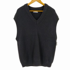 ZARA(ザラ) Vネック ニットベスト メンズ import：XL 【中古】【ブランド古着バズストア】