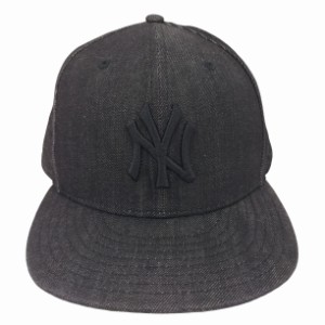 NEWERA(ニューエラ) 59FIFTY デニム ベースボールチームキャップ メンズ  7 5/8【中古】【ブランド古着バズストア】