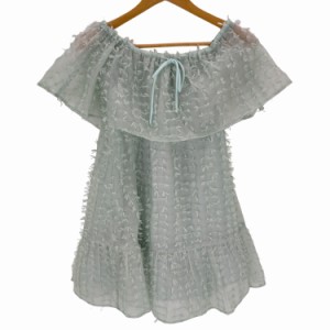 Honey mi Honey(ハニーミーハニー) 23SS two-way fringe organdie tunic レディース FREE 【中古】【ブランド古着バズストア】