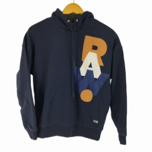 G-STAR RAW(ジースターロー) GRAPHIC RAW OVERSIZED HOODIE レディース import：S 【中古】【ブランド古着バズストア】