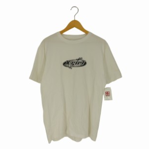 X-girl(エックスガール) STAR OVAL LOGO S/S TEE スターオバールロゴショートスリーブTシャツ レディース JPN：L 【中古】【ブランド古着