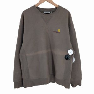 Carhartt WIP(カーハートワークインプログレス) American Script Sweat メンズ import：L 【中古】【ブランド古着バズストア】