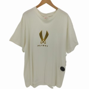 NIKE(ナイキ) 白タグ FLIGHT  Tシャツ basketball propulsion system メンズ import：L 【中古】【ブランド古着バズストア】