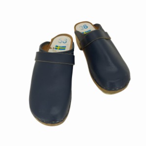 USED古着(ユーズドフルギ) Sweden製 clogs shoes スウェディッシュ クロッグ サボ ウッドサンダル レディース EUR：38 【中古】【ブラン