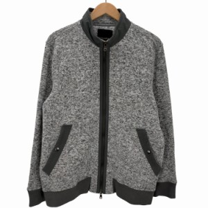 BANANA REPUBLIC(バナナリパブリック) 霜降り ニットジップブルゾン メンズ JPN：XL 【中古】【ブランド古着バズストア】