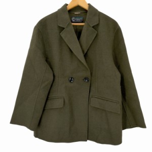 snidel(スナイデル) 22AW Sustainable ライトリバーダブルジャケット テーラードジャケット ミドル丈  0 カーキ  レディース JPN：0 【中