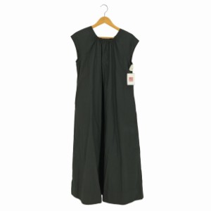 BLACK by moussy(ブラックバイマウジー) blkby back ribbon long one-piece バックリボンロングワンピース レディース FREE 【中古】【ブ