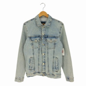 ZARA(ザラ) BASIC DENIM JACKET ベーシックデニムジャケット メンズ import：S 【中古】【ブランド古着バズストア】