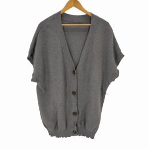 CITYSHOP(シティショップ)  22AW OVER KNIT GILET ニット セーター ベスト ジレ カシミヤ混  レディース 表記無 【中古】【ブランド古着