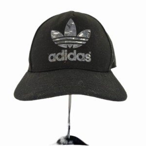 adidas(アディダス) トレフォイルロゴ 6 PANEL CAP レディース  54-57cm【中古】【ブランド古着バズストア】