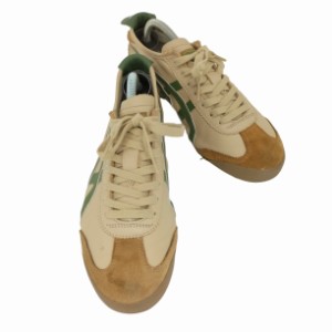 ONITSUKA TIGER(オニツカタイガー) MEXICO 66 BEIGE GRASS GREEN メキシコ66 メンズ JPN：26 【中古】【ブランド古着バズストア】