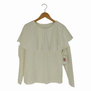 UNITED ARROWS green label relaxing(ユナイテッドアローズグリーンレーベルリラクシング) フリルカラー ロングスリーブ Tシャツ カット