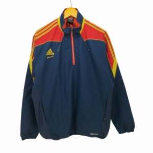 adidas(アディダス) Professional CLIMAPROOF ハーフジップウィンドブレーカー メンズ JPN：M 【中古】【ブランド古着バズストア】