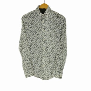 ZARA(ザラ) SLIM FIT 花柄 L/S シャツ メンズ import：S 【中古】【ブランド古着バズストア】