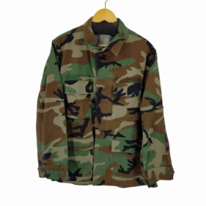 US ARMY(ユーエスアーミー) 90s 93年製 ウッドランドカモ BDU コンバットジャケット メンズ  MEDIUM-REGULAR【中古】【ブランド古着バズ