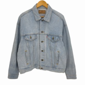 Levis(リーバイス) USA製 70507 0211 オーバーサイズ デニムトラッカージャケット メンズ import：L 【中古】【ブランド古着バズストア】