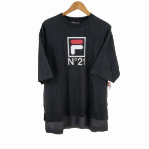 N°21(ヌメロヴェントゥーノ) 裾メッシュTシャツ レディース JPN：M 【中古】【ブランド古着バズストア】