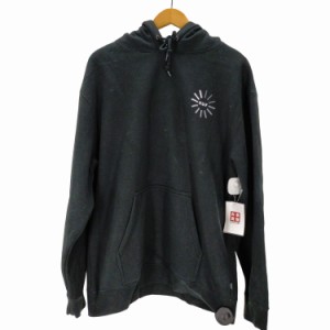 【HUF】ハフ　パーカー　L　黒　LOVELY SORT P/O HOODIE