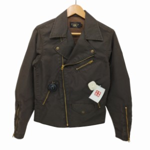 RRL RALPH LAUREN(ダブルアールエル ラルフローレン) ツイルモーターサイクルジャケット ライダースジャケット レディース JPN：XS 【中