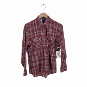 Wrangler(ラングラー) チェック レギュラーカラーシャツ メンズ JPN：M 【中古】【ブランド古着バズストア】