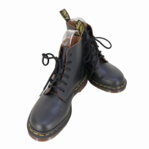 Dr.Martens(ドクターマーチン) イングランド製 QUILON VINTAGE 101 6 EYE SHOE 6ホール ブーツ レディース UK：5 【中古】【ブランド古着