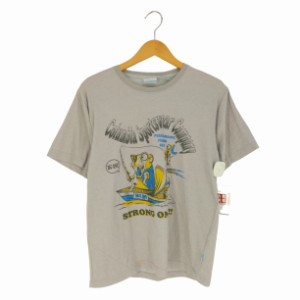 Columbia(コロンビア) フロントプリント クルーネックTシャツ メンズ import：M 【中古】【ブランド古着バズストア】