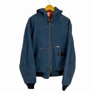 Carhartt(カーハート) ロケットTALON 裏地バッファロー デニム アクティブジャケット メンズ 表記無 【中古】【ブランド古着バズストア】