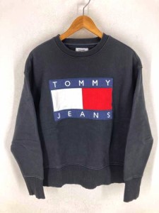 tommy jeans(トミージーンズ) Erkek Tjm Tommy Flag Crew メンズ JPN：S 【中古】【ブランド古着バズストア】