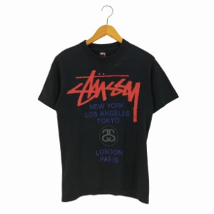 Stussy(ステューシー) LOCAL World Tour クルーネックTシャツ メンズ import：S 【中古】【ブランド古着バズストア】