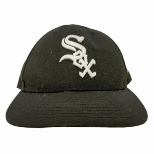 NEW ERA(ニューエラ) SOX MLB 59FIFTY ベースボールキャップ メンズ 7 3/8 【中古】【ブランド古着バズストア】