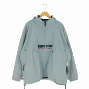 FIRST DOWN(ファーストダウン) SOLOTEX ANORAK PARKA ソロテックアノラックパーカー メンズ import：L 【中古】【ブランド古着バズストア