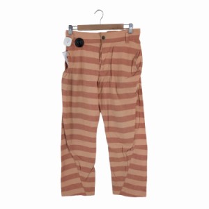 Vivienne Westwood RED LABEL(ヴィヴィアンウエストウッドレッドレーベル) 初期 シンチバック ボーダー パンツ レディース JPN：2 【中古