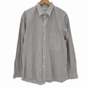 UNIVERSAL PRODUCTS(ユニバーサルプロダクツ) PLAID REGULAR COLLAR L／S メンズ JPN：2 【中古】【ブランド古着バズストア】