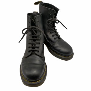 Dr.Martens(ドクターマーチン) 8ホール レースアップ レザー ブーツ レディース UK：5 【中古】【ブランド古着バズストア】