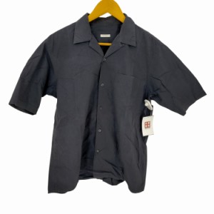 COMOLI(コモリ) 15SS コットンタイプライターシャツ オープンカラーシャツ メンズ JPN：1 【中古】【ブランド古着バズストア】