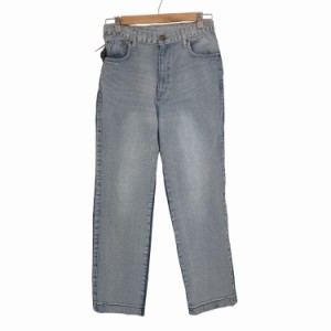 ALEXIA STAM(アリシアスタン)  Bicolor Denim Pants Washed Blue バイカラーデニムパンツ レディース  3【中古】【ブランド古着バズスト