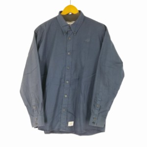 WTAPS(ダブルタップス) BD LS COTTON TWILL CANCLINI ボタンダウン コットン ツイル 長袖 シャツ メンズ  X 03【中古】【ブランド古着バ