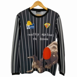 PLEASURES(プレジャーズ) Against Jersery アゲインストジャージ  ロングスリーブサッカージャージ メンズ 表記無 【中古】【ブランド古